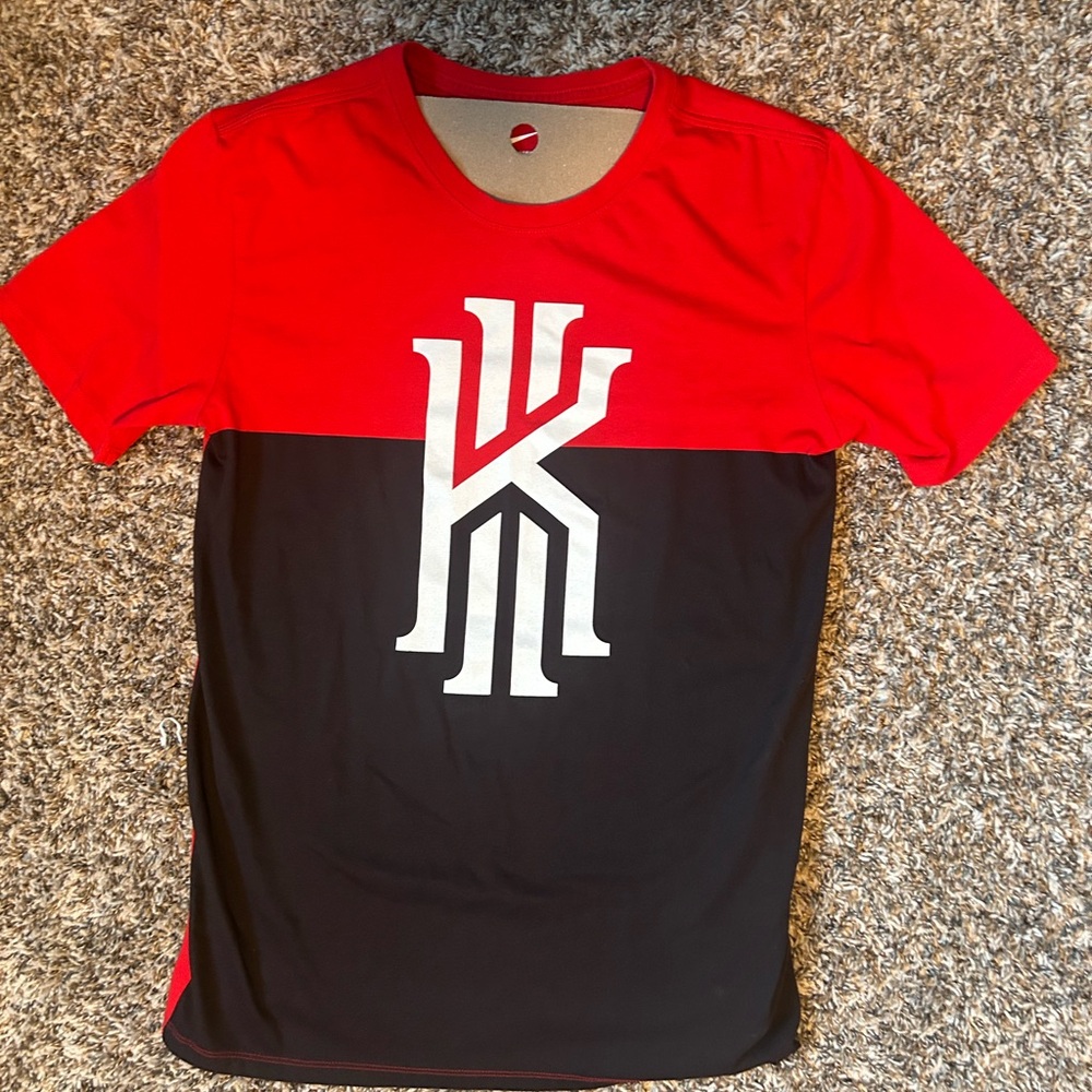 Nike Red and Black Short Sleeve Tee